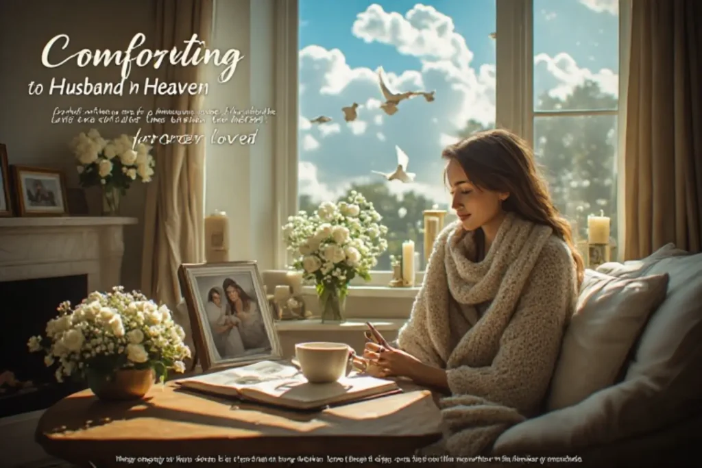 Comforting Happy Anniversary to Husband in Heaven Reflections 