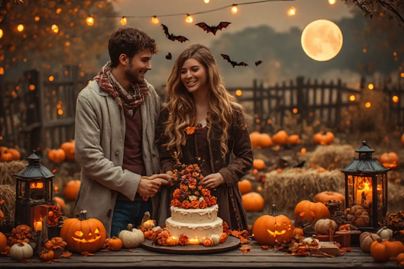 Happy Anniversary Halloween Theme