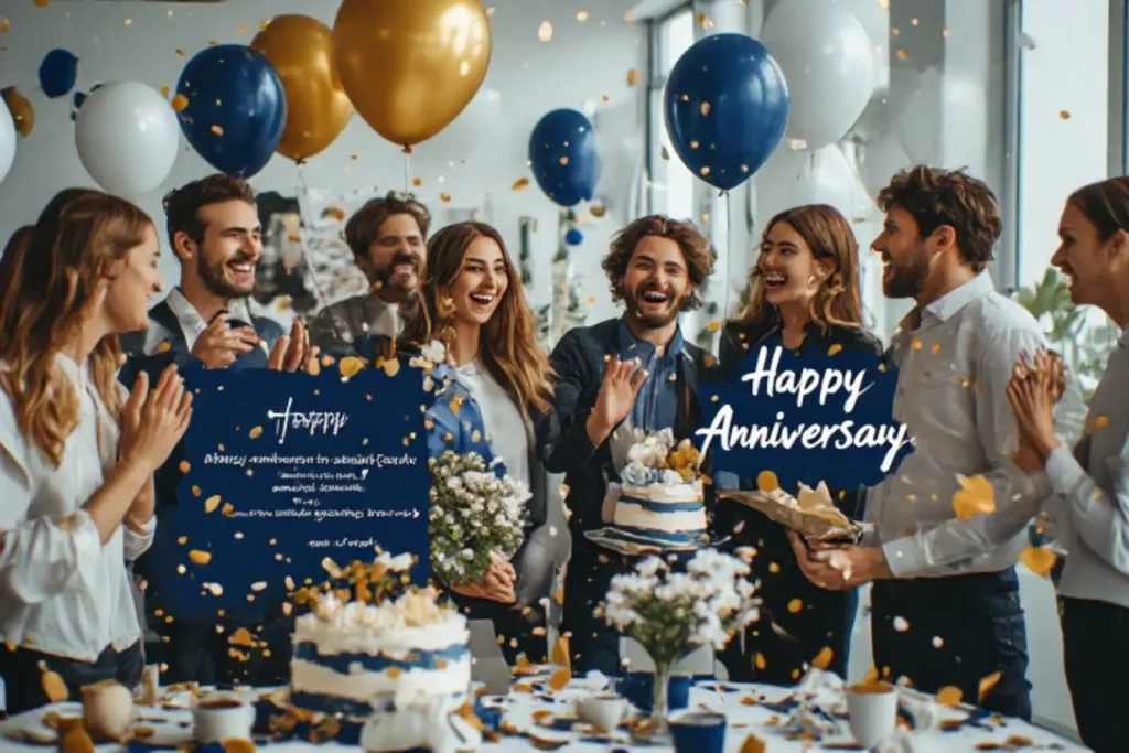 Heartfelt Happy Anniversary to Coworker Messages 