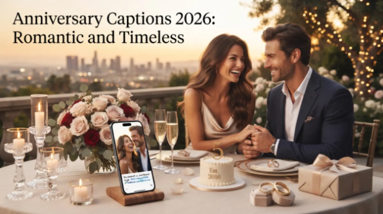Anniversary Captions 2026 | Romantic & Timeless