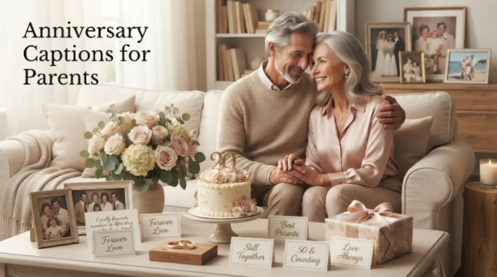 Anniversary Captions for Parents