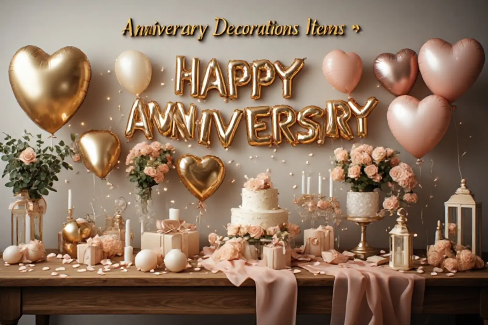 Anniversary Decorations Items