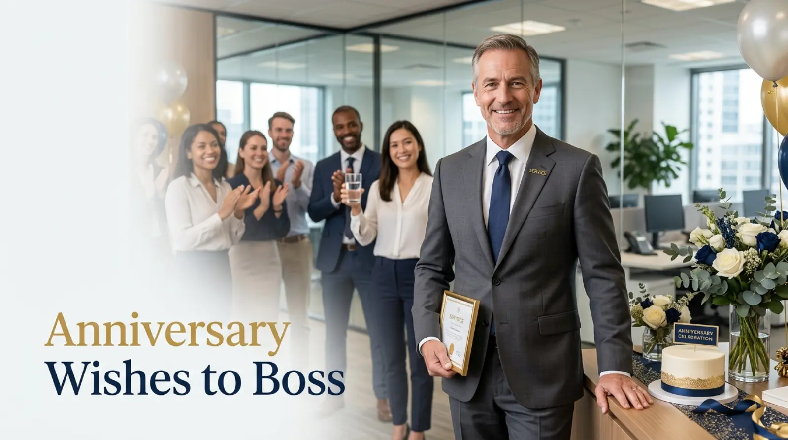 Anniversary Wishes to Boss