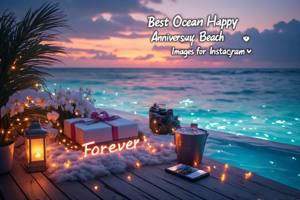 Best Ocean Happy Anniversary Beach Images for Instagram