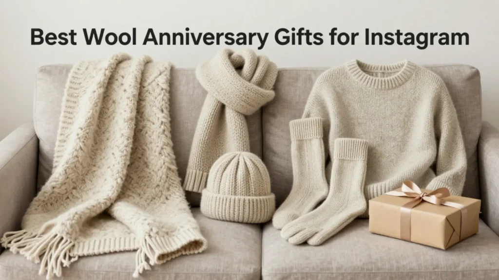 Best Wool Anniversary Gifts for Instagram