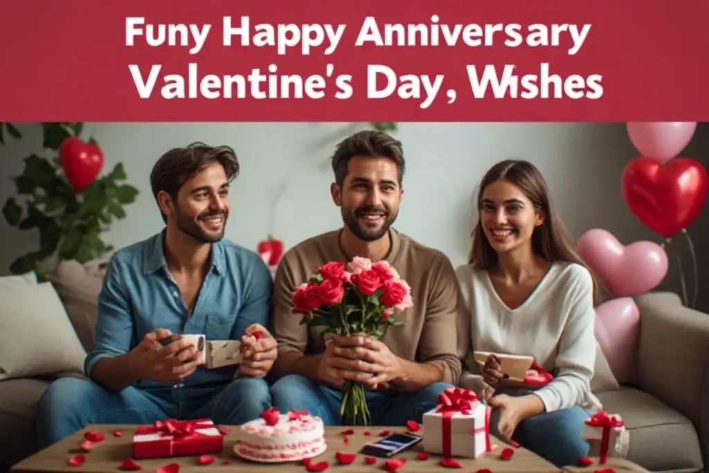 Funny Happy Anniversary Valentine's Day Wishes