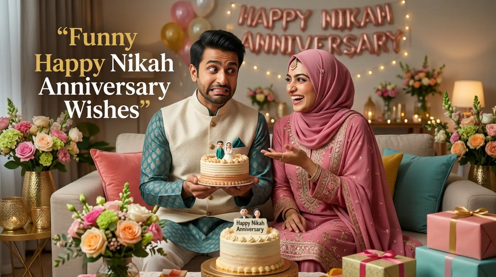 Funny Happy Nikah Anniversary Wishes