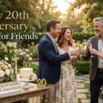 Happy 20th Anniversary Wishes for Friends