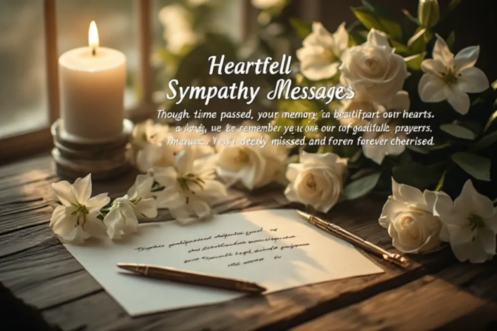 Heartfelt Anniversary Sympathy Messages