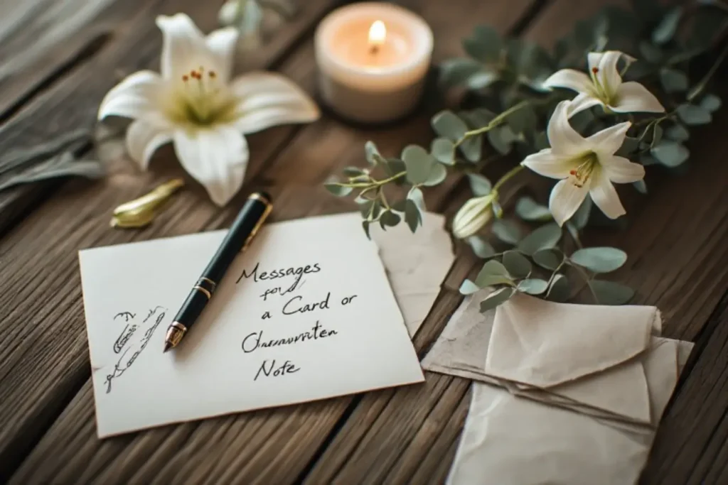 Messages for a Card or Handwritten Note