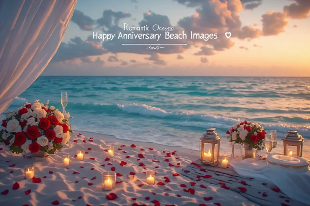Romantic Ocean Happy Anniversary Beach Images