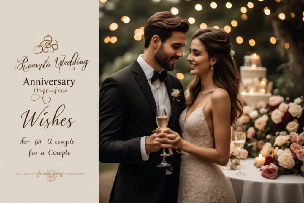 Romantic Wedding Anniversary Wishes for a Couple