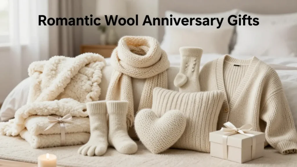 Romantic Wool Anniversary Gifts