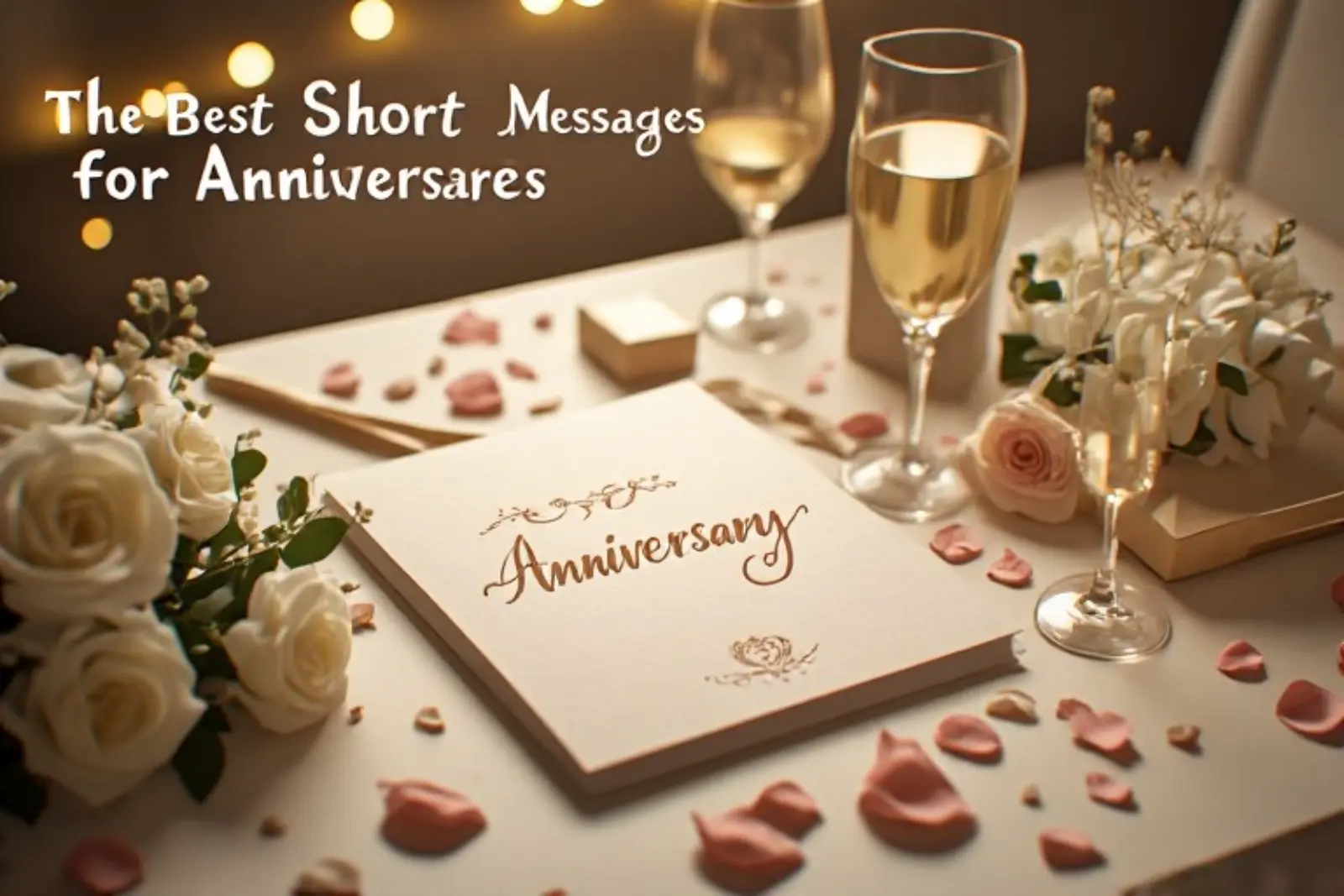 The Best Short Messages for Anniversaries