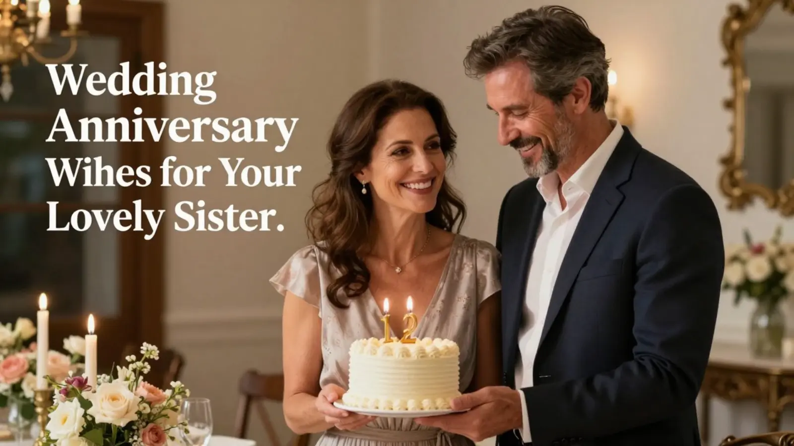 Wedding Anniversary Wishes For Your Lovely Sister