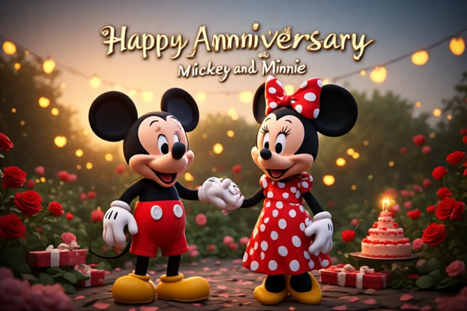 Happy Anniversary Mickey and Minnie
