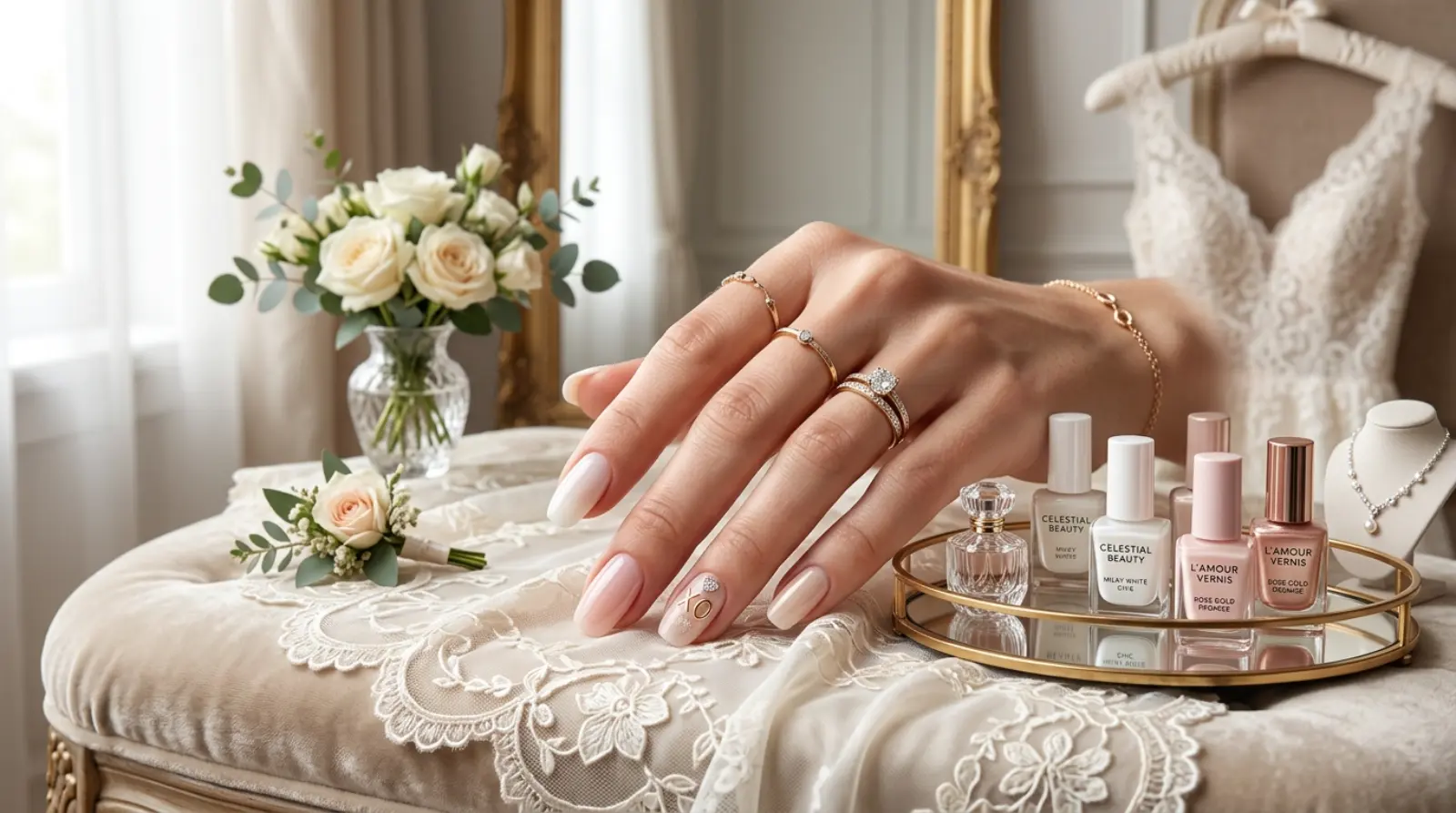Happy Anniversary Nail Polish for Brides
