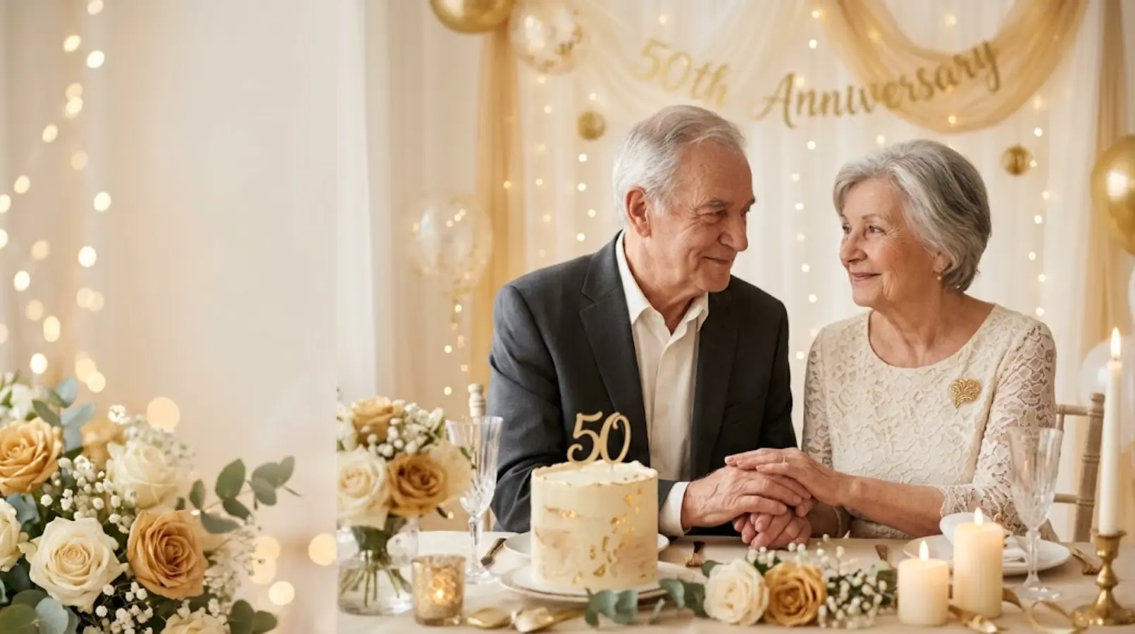 Heartfelt 50th Wedding Anniversary Wishes for a Card