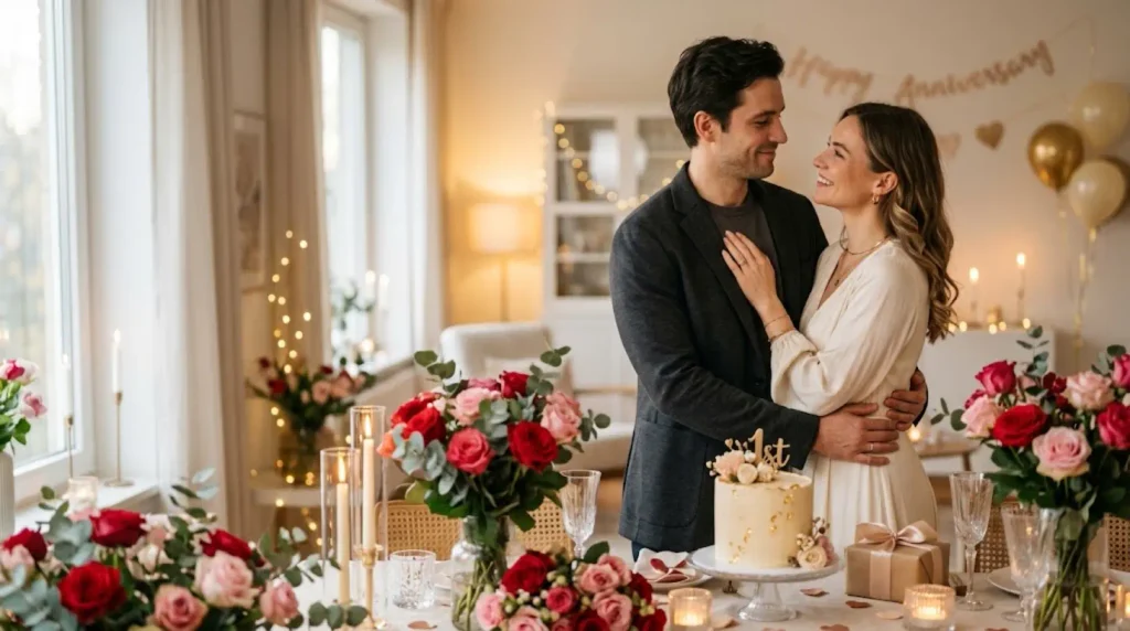 Romantic 1st Anniversary Wishes for Wife