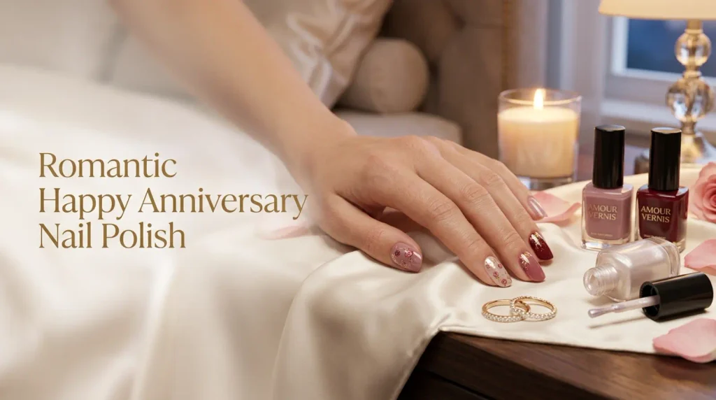 Romantic Happy Anniversary Nail Polish