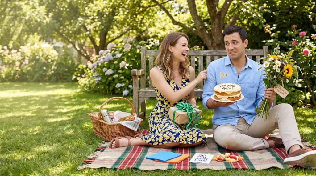 Funny 4th Wedding Anniversary Wishes for Husband