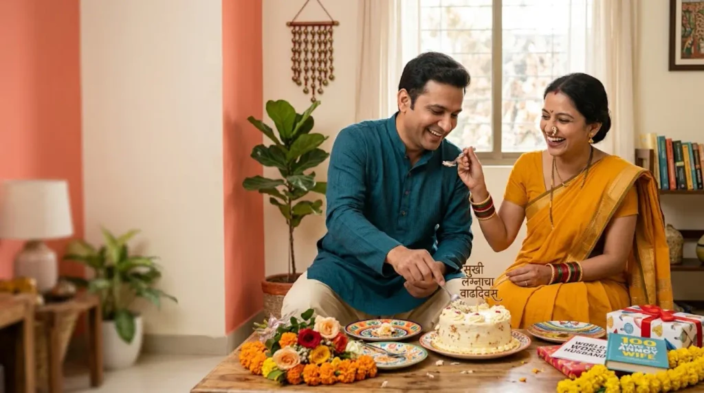 Funny Anniversary Wishes in Marathi